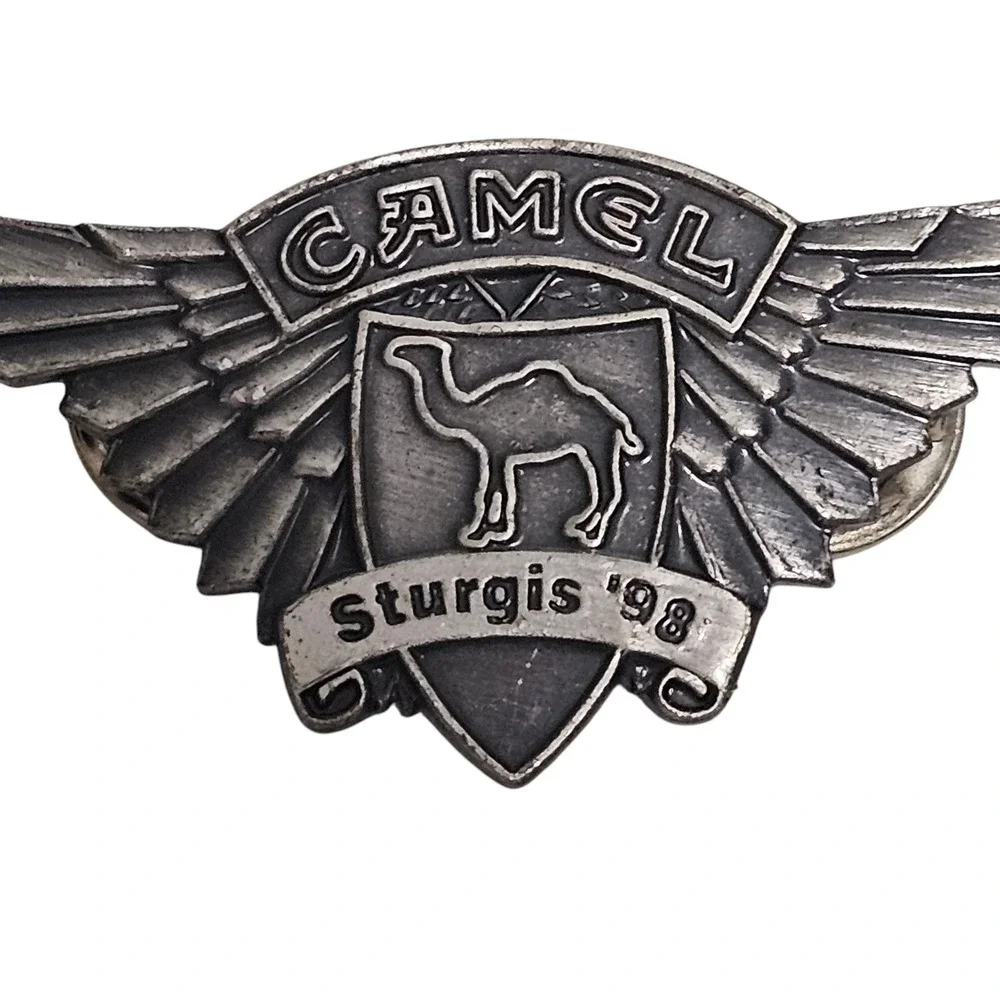Camel Sturgis '98 Motorcycle Rally‎ Pin Badge Biker Lapel